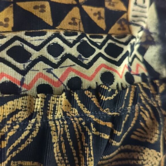 Vintage Softwear by Mark Singer abstract boho print skirt - Picture 9 of 9